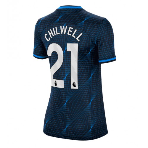 Maillot de foot Chelsea Ben Chilwell #21 Extérieur Femmes 2023-24 Manches Courte